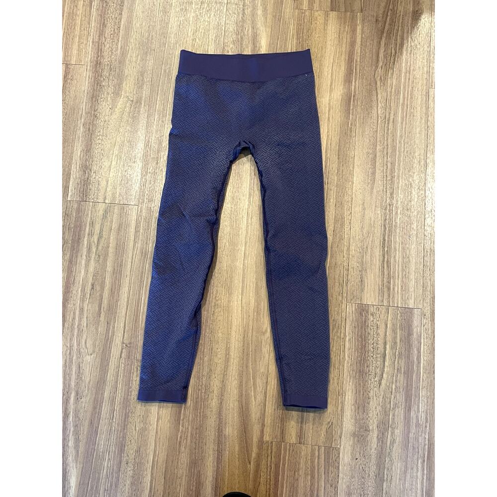 Title Nine Women's Tights Size S Nylon Polyester Purple